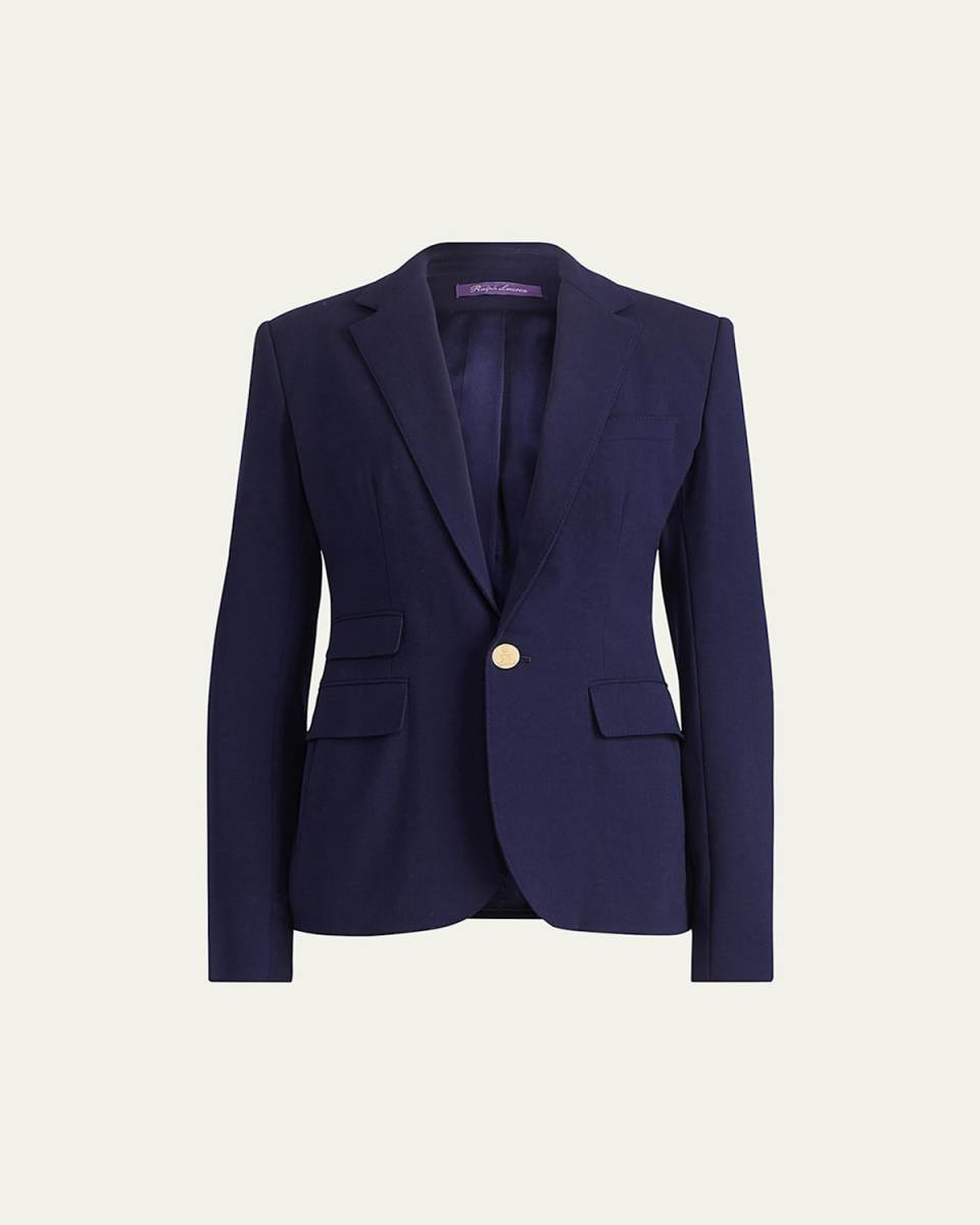 Parker Single-Breasted Cashmere Jacket